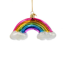 Load image into Gallery viewer, Rainbow Glass Ornament