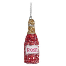 Load image into Gallery viewer, Pink Rose Bead Ornament