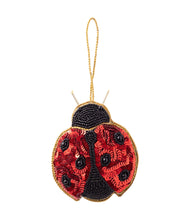 Load image into Gallery viewer, Ladybug Felt Ornament