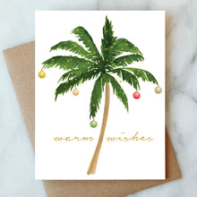 Load image into Gallery viewer, Christmas Palm Tree Card