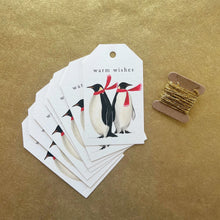 Load image into Gallery viewer, Penguins Holiday Gift Tags