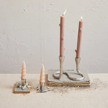 Load image into Gallery viewer, Silver Taper Holder | Two Styles