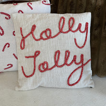 Load image into Gallery viewer, Holly Jolly Pillow