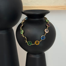 Load image into Gallery viewer, Jocelyn Color Glass Multicolor Necklace