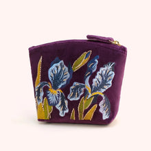 Load image into Gallery viewer, Velvet Iris Mini Pouch