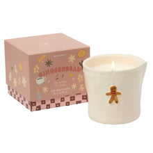 Load image into Gallery viewer, Gingerbread Bistro Ceramic Candle