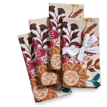 Load image into Gallery viewer, Autumn Bloom Napkin Set