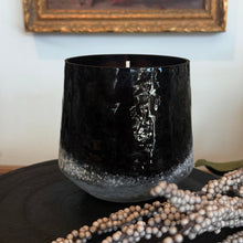 Load image into Gallery viewer, Midnight Pumpkin Baltic Glass Candle