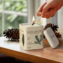 Load image into Gallery viewer, Rustic Pine Tin Candle