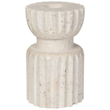 Load image into Gallery viewer, Tall Iona Travertine Candle Holder