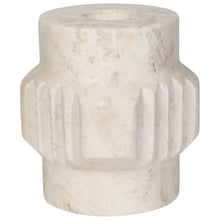 Load image into Gallery viewer, Short Altis Travertine Candle Holder