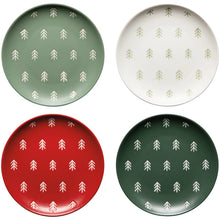 Load image into Gallery viewer, Noel Christmas Appetizer Plate Set