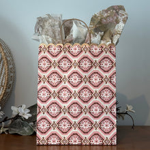 Load image into Gallery viewer, Block Printed Scalloped Gift Bag | Three Styles