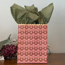 Load image into Gallery viewer, Block Printed Scalloped Gift Bag | Three Styles