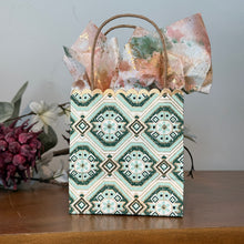 Load image into Gallery viewer, Block Printed Scalloped Gift Bag | Three Styles
