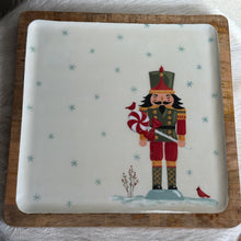 Load image into Gallery viewer, Frost Fun Nutcracker Wood Platter