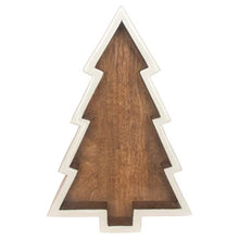 Load image into Gallery viewer, Wood Christmas Tree Tray