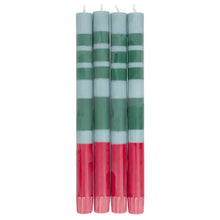 Load image into Gallery viewer, Striped Taper Candles