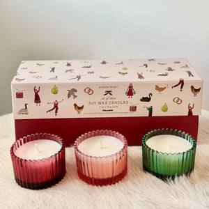 Holiday Boxed Candle Trio available at Bench Home