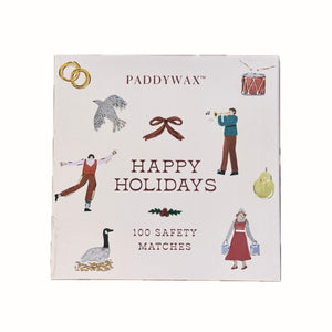 Holiday Themed Boxed Matches available at Bench Home