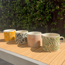 Load image into Gallery viewer, Hand-Painted Mug w/ Abstract Design