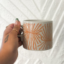 Load image into Gallery viewer, Hand-Painted Mug w/ Abstract Design