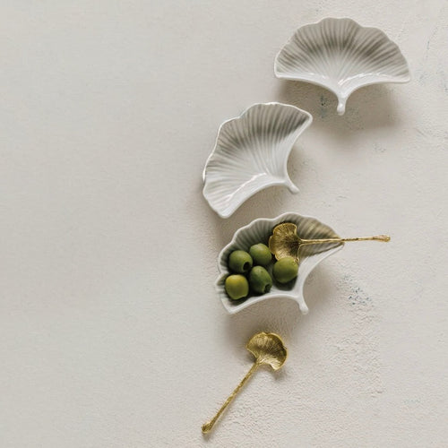 Ginkgo Dipping Dishes