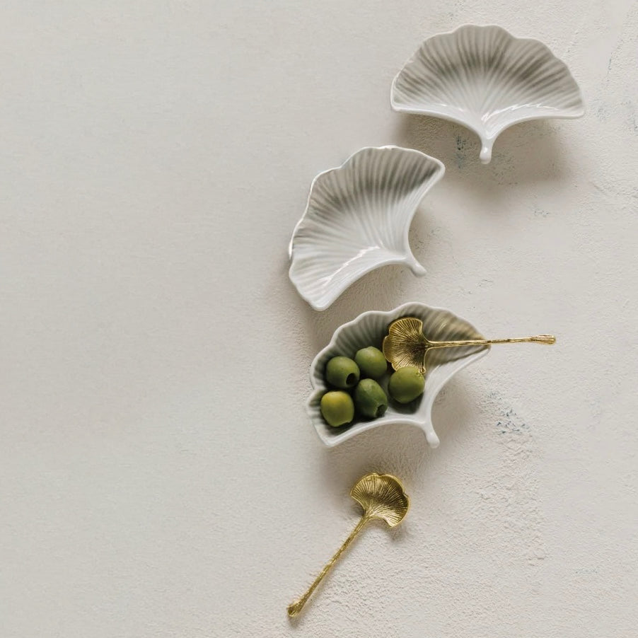 Ginkgo Dipping Dishes