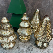 Load image into Gallery viewer, Mercury Glass Holiday Trees Set | Four Styles