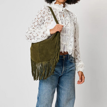 Load image into Gallery viewer, Olive Reba Hobo