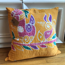 Load image into Gallery viewer, Vintage Kantha Quilt Pillow