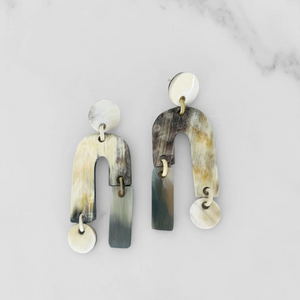 Arch Horn Earrings available at Bench Home