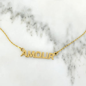 Amour Necklace available at Bench Home