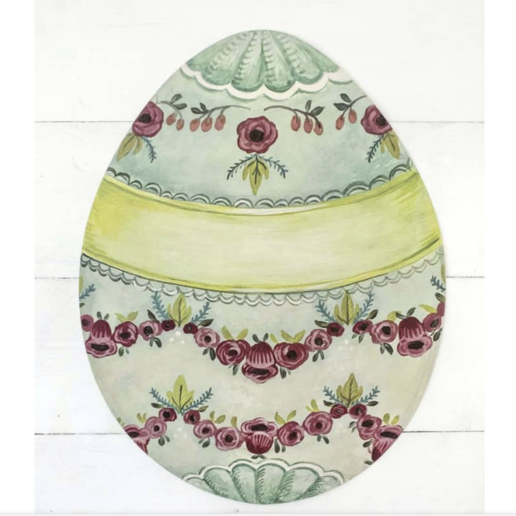 Easter Egg Paper Placement | Set of 12