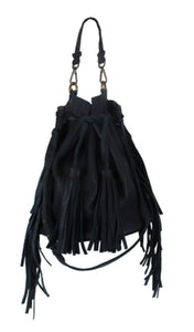 Jethro Fringed Bucket Purse | 4 Colors available at Bench Home