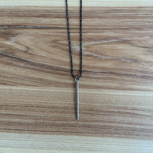Silver Spike Necklace available at Bench Home