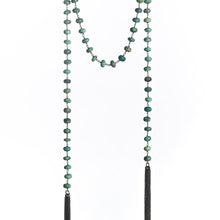 Load image into Gallery viewer, Chrysocolla Lariat Necklace