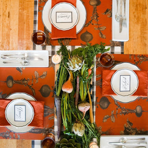 Paper Placemats | Harvest Vegetables | Set of 24 available at Bench Home