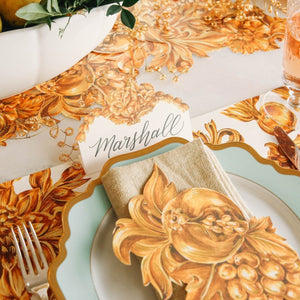 Gold Flora Place Cards | Set of 12 available at Bench Home