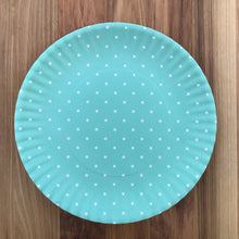 Load image into Gallery viewer, Melamine Polka Dot Dinner Plates | 4 Colors
