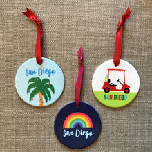 Load image into Gallery viewer, San Diego Ceramic Ornament | 3 Styles