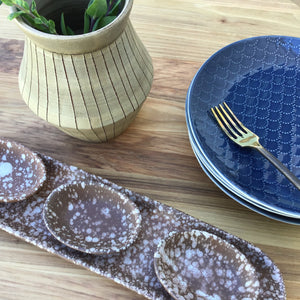 Brown Speckled Serving Piece available at Bench Home
