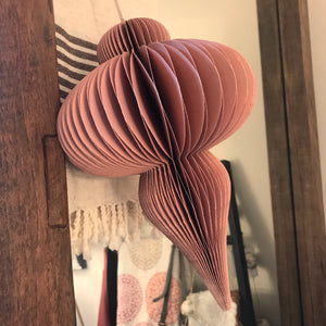 Large Honeycomb Ornament | 4 Colors available at Bench Home