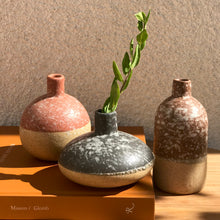 Load image into Gallery viewer, Speckled + Two-Tone Bud Vase | 3 Styles