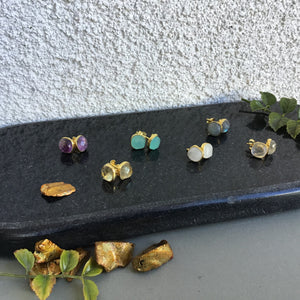 Gemstone Studs | 6 Styles available at Bench Home