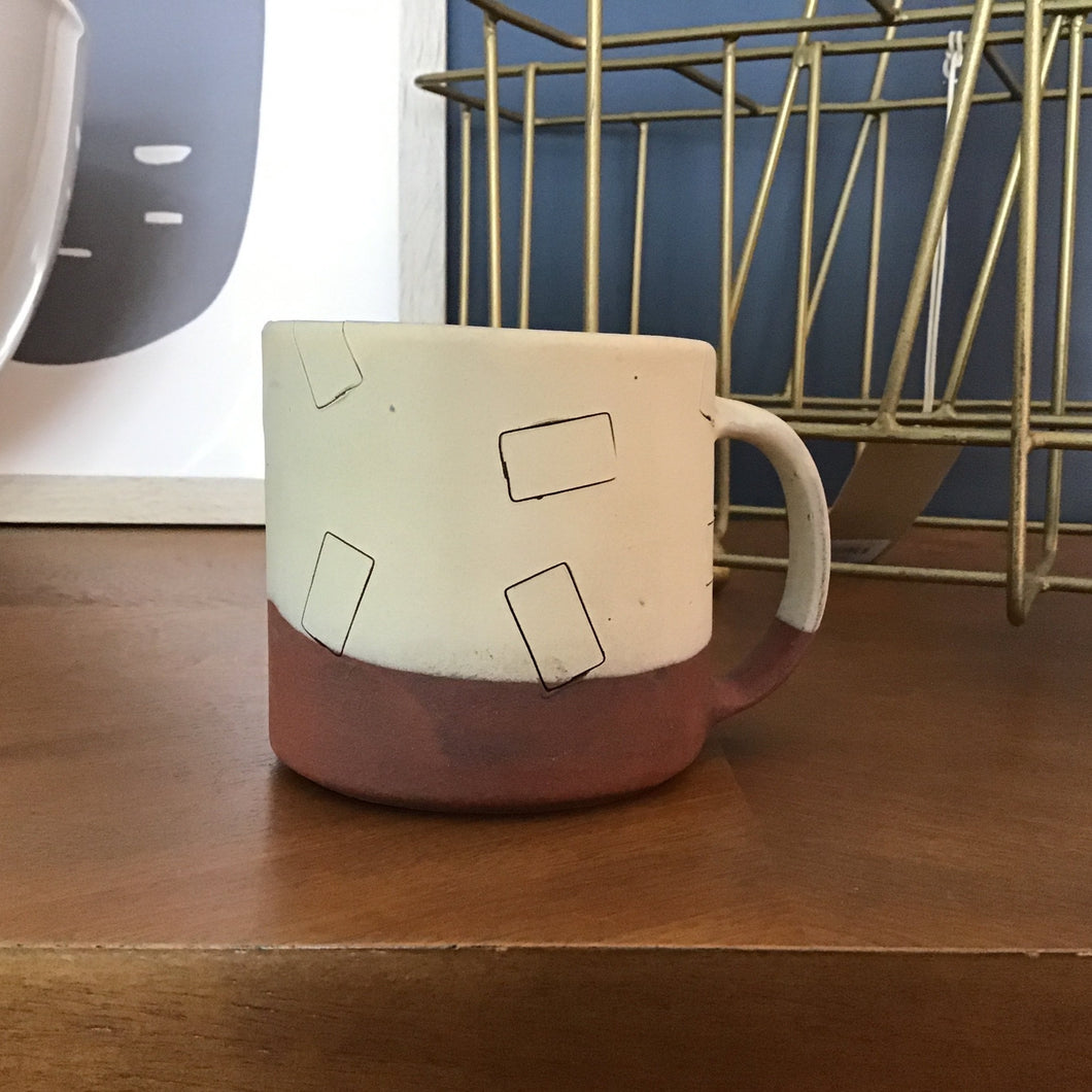 Terracotta + Ceramic Handmade Mug