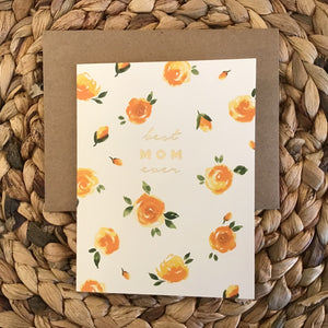 Best Mom Ever Card available at Bench Home