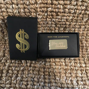 Brass Money Clip | 2 Styles available at Bench Home