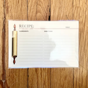 Rolling Pin Recipe Card available at Bench Home