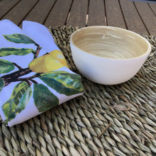 Load image into Gallery viewer, White Bamboo Two Toned Bowls